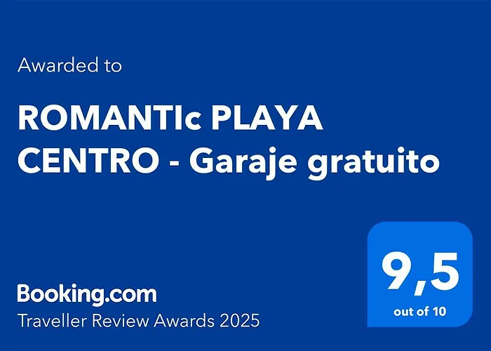 Romantic Playa Centro - Garaje Gratuito